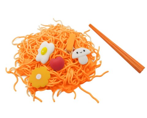 Slime ramen nudle uśmiechnięty grzybek