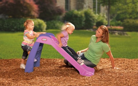 Zjeżdżalnia moja pierwsza zjeżdżalnia różowa