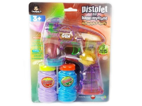 Bańki mydlane - pistolet ze światłem Bańki mydlane - pistolet ze światłem