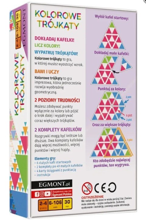 Gra kolorowe trójkąty