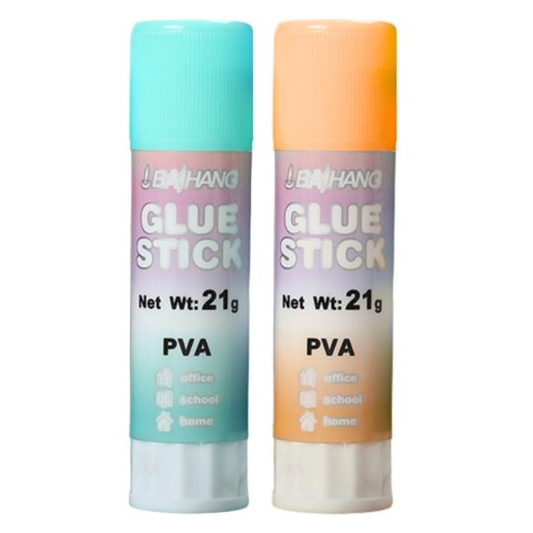 Klej W Sztyfcie Szkolny Biurowy Pastelowy 21g Klej W Sztyfcie Szkolny Biurowy Pastelowy 21g