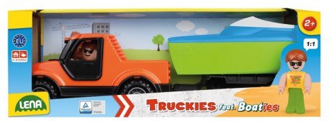 Zestaw truckies pickup z przyczepą