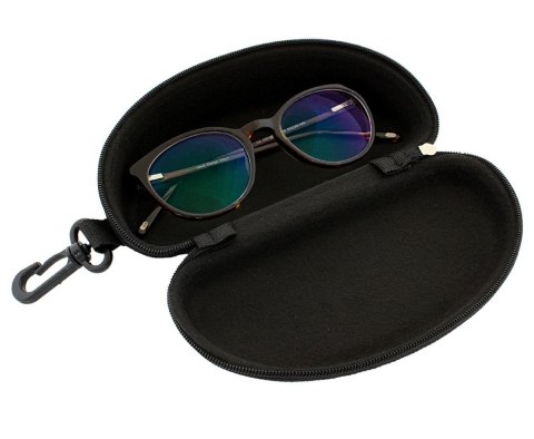 AG177C Twarde etui na okulary czarne