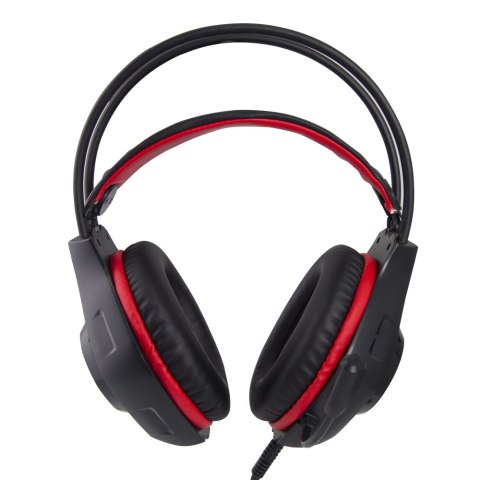 EGH420R Esperanza słuchawki z mikrofonem gaming deathstrike czerwone