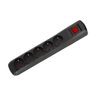 Listwa zasilająca R5 5g 5m czarna ARcon