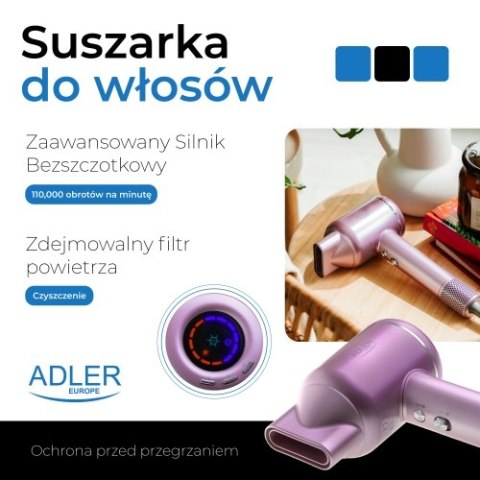 AD 2270 purple Suszarka do włosów superspeed