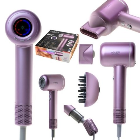 AD 2270 purple Suszarka do włosów superspeed