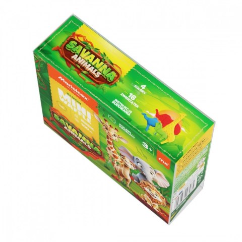 Klocki mini waffle - zwierzęta savanna 100 elementów