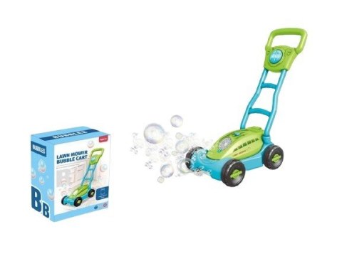 Kosiarka na bańki b/o światło, niebieska Kosiarka na bańki b/o światło, niebieska