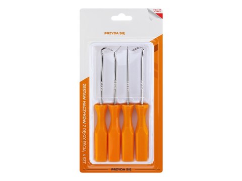 67-110# Zestaw haczyków z rękojeścią 14 cm 4szt.