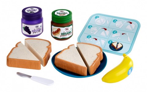 Zestaw creative chefs kanapki masło orzechowe, dżem