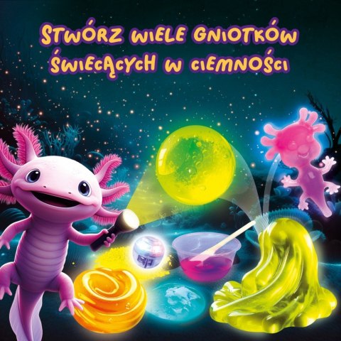 Zestaw slumi science - gniotek świecący w ciemności Zestaw slumi science - gniotek świecący w ciemności