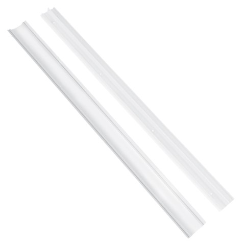 Aluminiowa listwa maskująca do kabli Maclean, 62x20x750mm, biała, MC-814 W