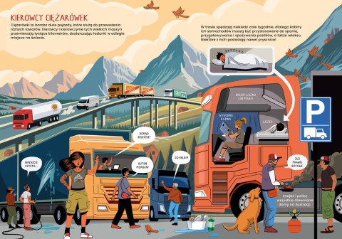 Książeczka co robią kierowcy i kierowczynie Książeczka co robią kierowcy i kierowczynie