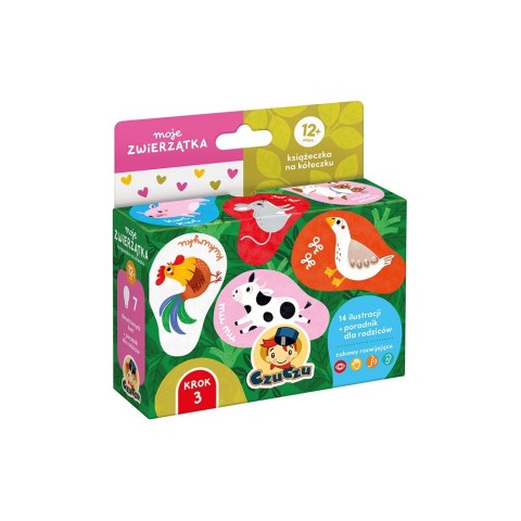 Książeczka moje zwierzątka 12m+