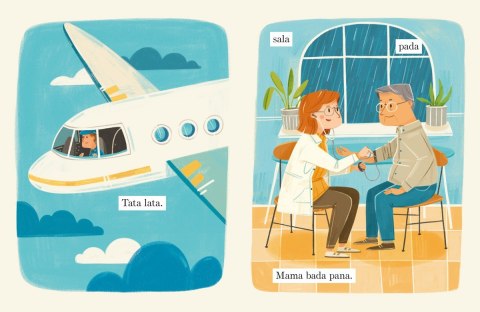 Książeczki sylaby i słowa. Łatwa nauka czytania - zestaw 20 książek