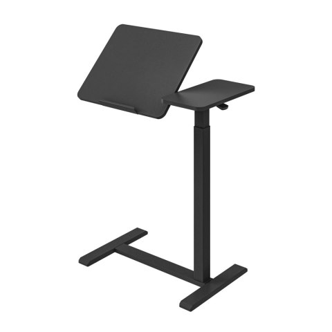 Mobilne biurko/stand na laptop Maclean, czarne, regulacja wysokośc 76-109cm, max. 30kg , MC-120 B