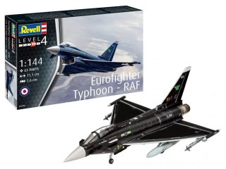 Model plastikowy samolot eurofighter typhoon raf 1/144