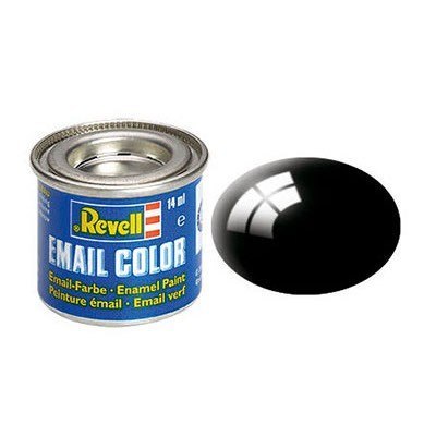 Revell email color 07 black gloss 14ml