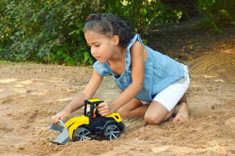 Spychacz truxx2 w otwartym pudełku