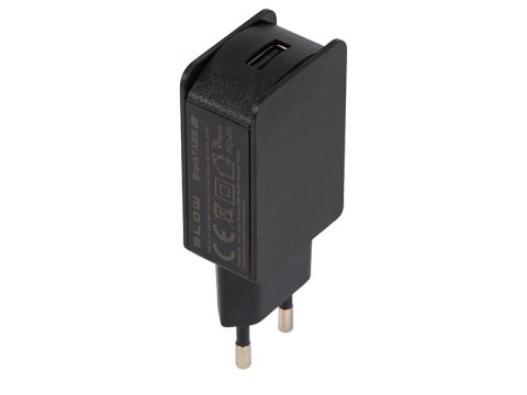 76-032# Ładowarka sieciowa gniazdo usb 2a czarna
