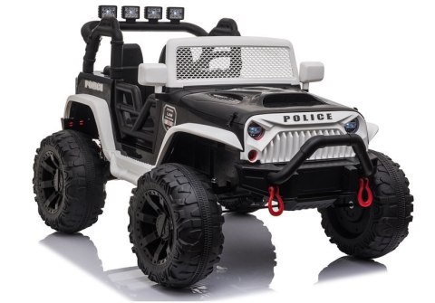 Auto na Akumulator JC666 Policyjny Biały Auto na Akumulator JC666 Policyjny Biały