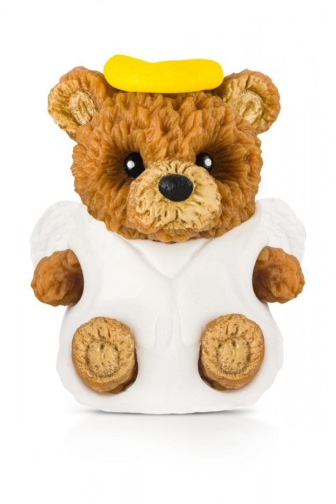 Figurki strojnisie - baśniowe misie - 2-pack aniołek+diabeł+fioletowa sukienka księżniczki