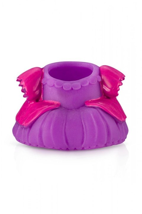 Figurki strojnisie - baśniowe misie - 2-pack aniołek+diabeł+fioletowa sukienka księżniczki