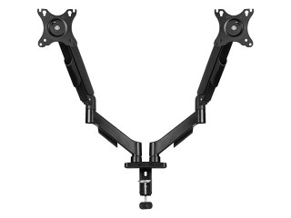 76-880# Uchwyt tv lcd hq 17"-32" do biurka z przegubem podwójny