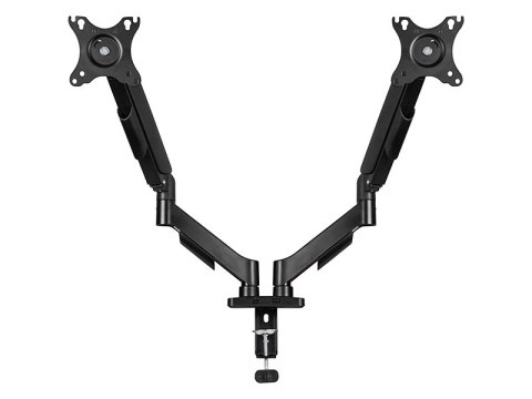 76-880# Uchwyt tv lcd hq 17"-32" do biurka z przegubem podwójny