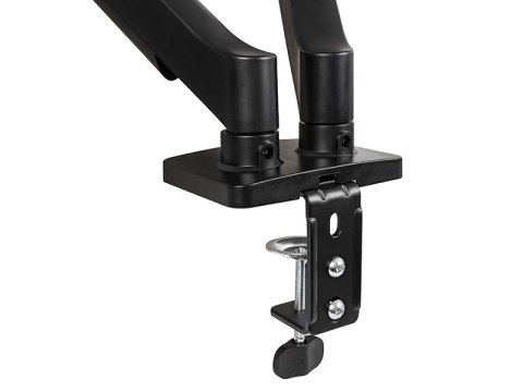 76-880# Uchwyt tv lcd hq 17"-32" do biurka z przegubem podwójny