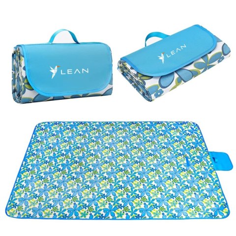 Koc Piknikowy Plażowy Składany Wzory LEAN 150 x 200cm