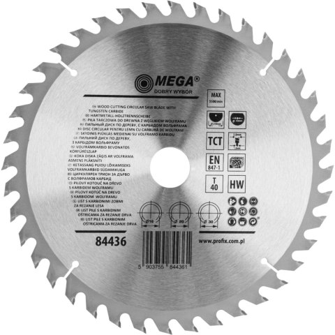 Piła tarczowa do drewna 250*40t*30/20/16mm Piła tarczowa do drewna 250*40t*30/20/16mm