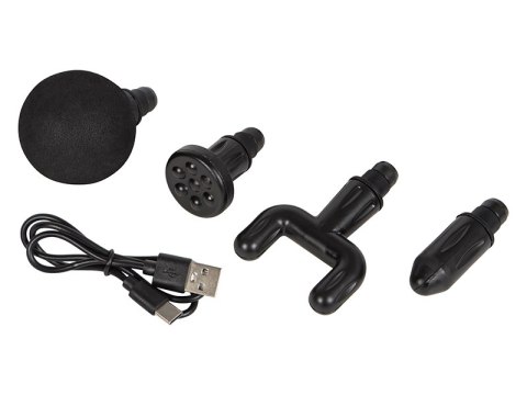 44-349# Pistolet do masażu masażer blow wave 3000 + 4 końcówki