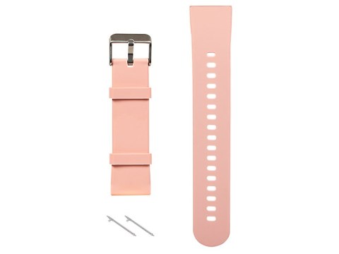 89-104# Pasek do smartwatch blow x18 x19 x21 różowy silikonowy