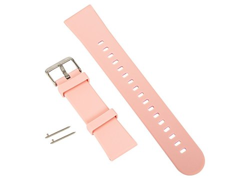 89-104# Pasek do smartwatch blow x18 x19 x21 różowy silikonowy