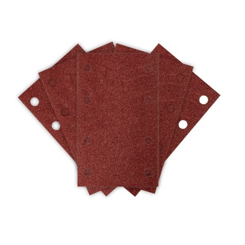 Papier ścierny prostokątny 8 otworów 130 x 80 mm P80 do 04-623, 5 szt. Papier ścierny prostokątny 8 otworów 130 x 80 mm P80 do 04-623, 5 szt.