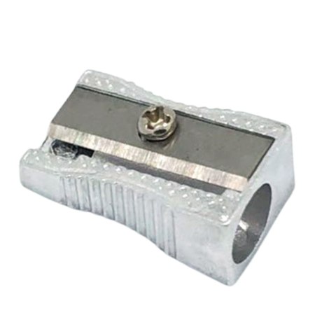 Temperówka Strugaczka Metalowa Pojedyńcza Do Cienkich Kredek i Ołówków