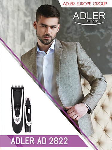 AD 2822_ Strzyżarka do włosów + trymer