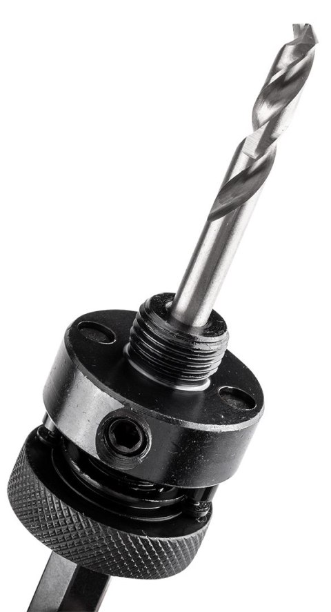 Adapter z wiertłem pilotującym do otwornic bi-metalowych 32-152 mm, Hex