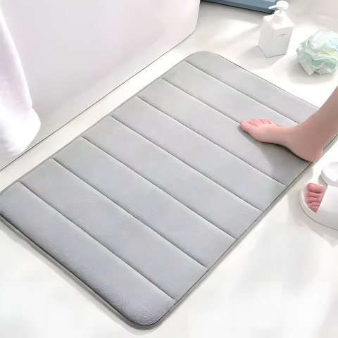 DA411 Dywanik łazienkowy 40 x 60cm szary