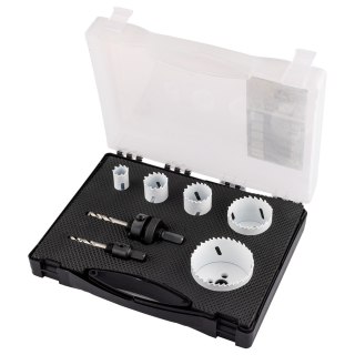 Otwornice bi-metalowe 19-68 mm, zestaw 7 szt.