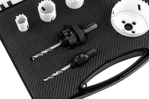 Otwornice bi-metalowe 19-68 mm, zestaw 7 szt.