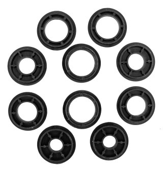 Szczotka druciana tarczowa 150 x 32 mm, drut karbowany, mosiądzowany