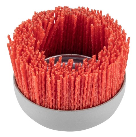 Szczotka nylonowa doczołowa 75 mm, M14