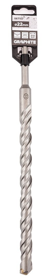 Wiertło do betonu SDS Plus z podwójną spiralą 22 x 310 mm