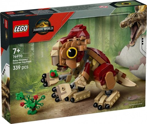 Klocki jurassic world 76970 mały dinozaur dolores: aquilops