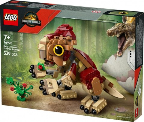 Klocki jurassic world 76970 mały dinozaur dolores: aquilops