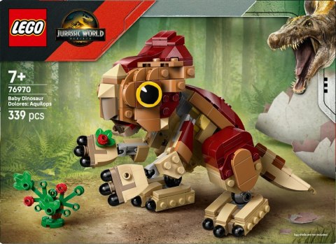 Klocki jurassic world 76970 mały dinozaur dolores: aquilops