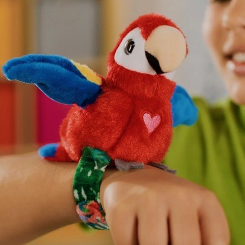 Maskotka interaktywna happy yappers wesołe gadułki - papuga czerwona Maskotka interaktywna happy yappers wesołe gadułki - papuga czerwona